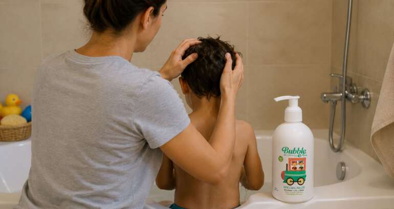 balsamo capelli bambini