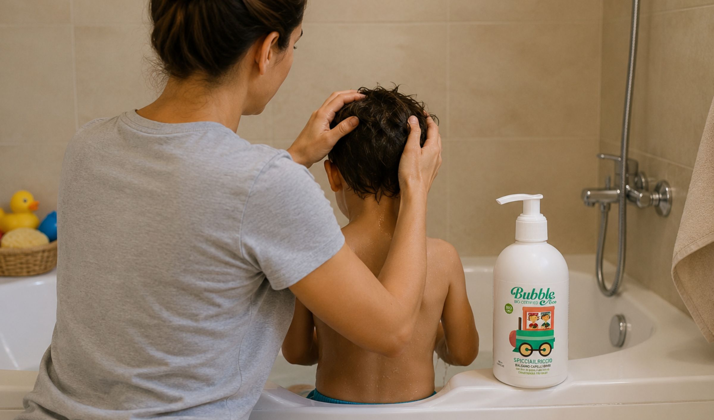 balsamo capelli bambini